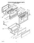 Diagram for 06 - Oven Door And Drawer