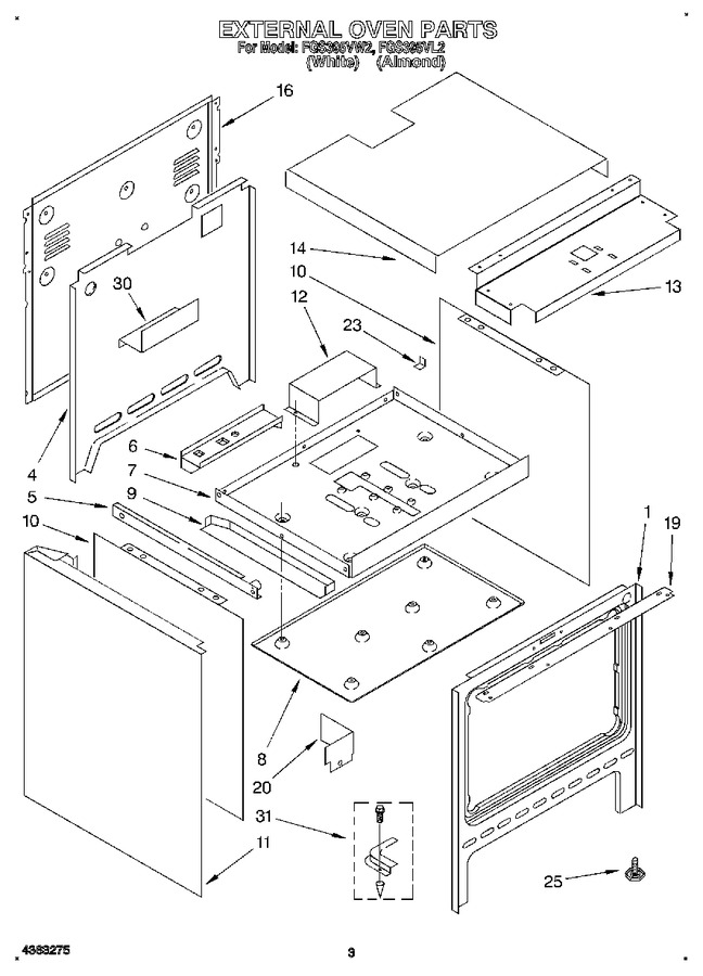 Diagram for FGS395VL2