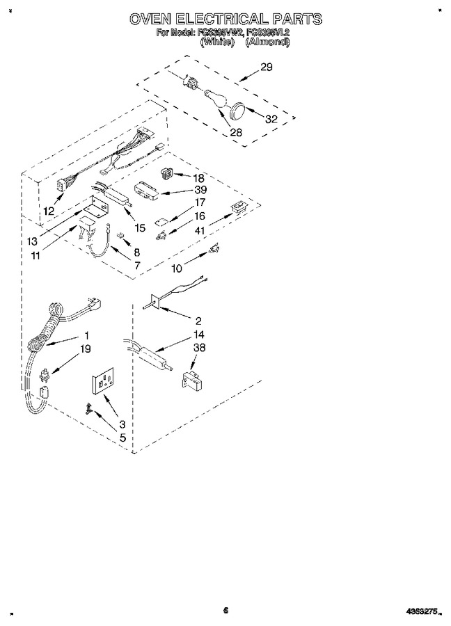 Diagram for FGS395VL2