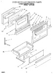 Diagram for 05 - Oven Door And Drawer