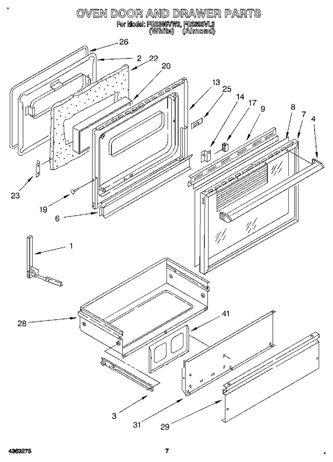 Diagram for FGS395VL2