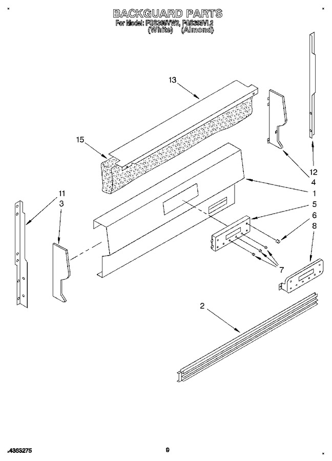 Diagram for FGS395VL2