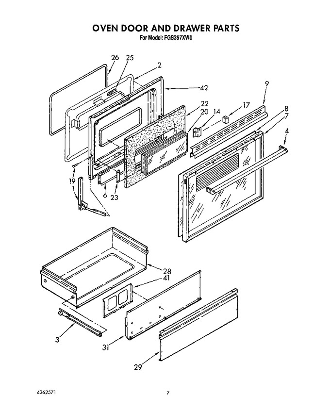 Diagram for FGS397XW0