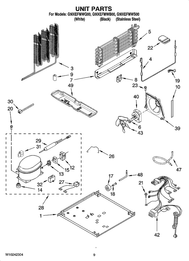 Diagram for G9IXEFMWQ00