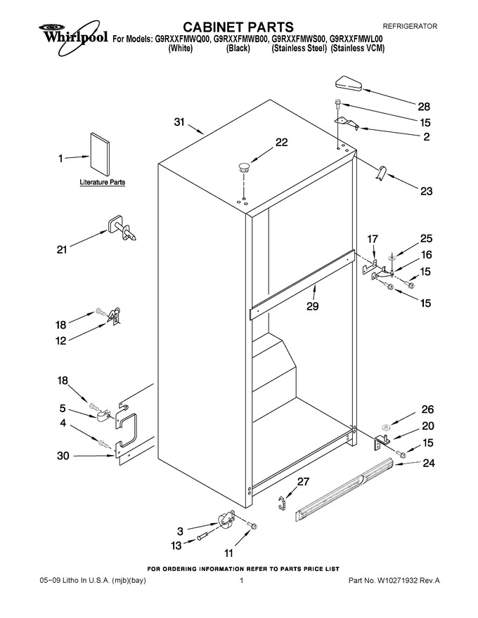 Diagram for G9RXXFMWB00