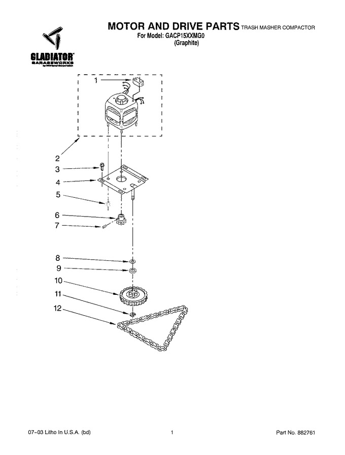 Diagram for GACP15XXMG0
