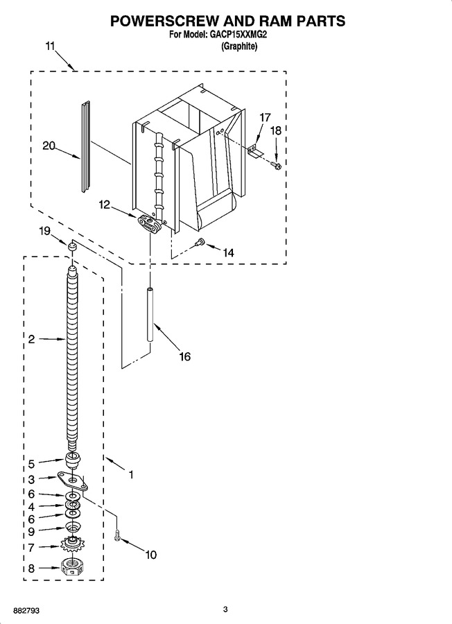 Diagram for GACP15XXMG2