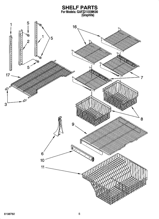 Diagram for GAFZ21XXMK00