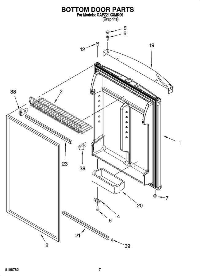 Diagram for GAFZ21XXMK00