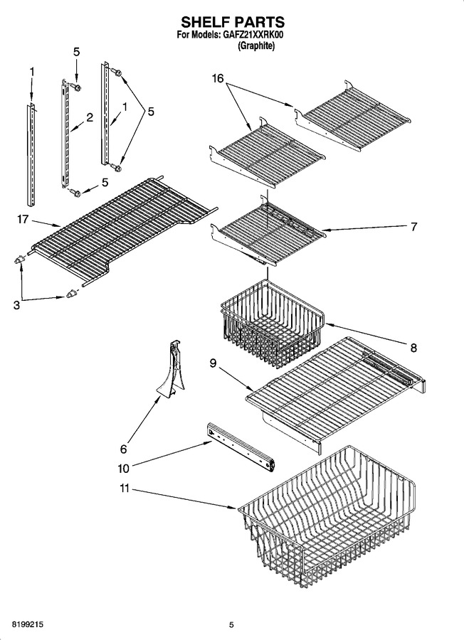 Diagram for GAFZ21XXRK00
