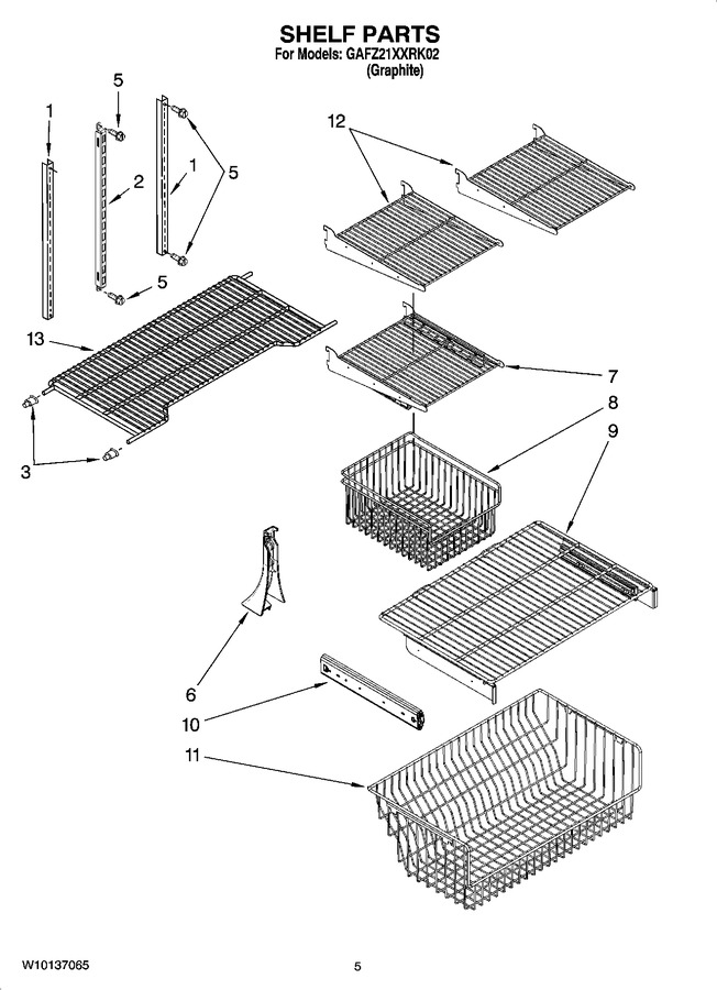 Diagram for GAFZ21XXRK02
