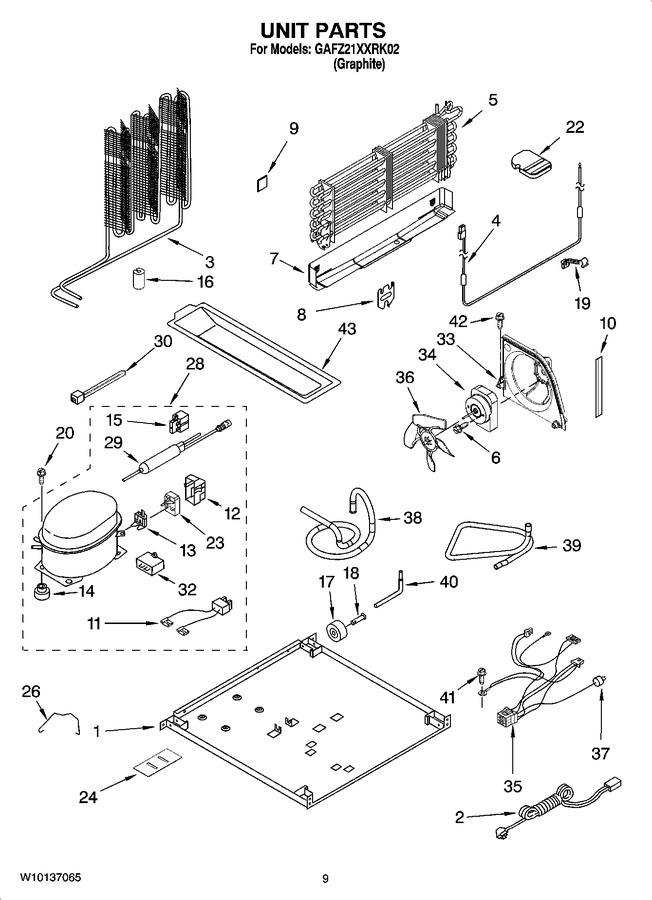 Diagram for GAFZ21XXRK02