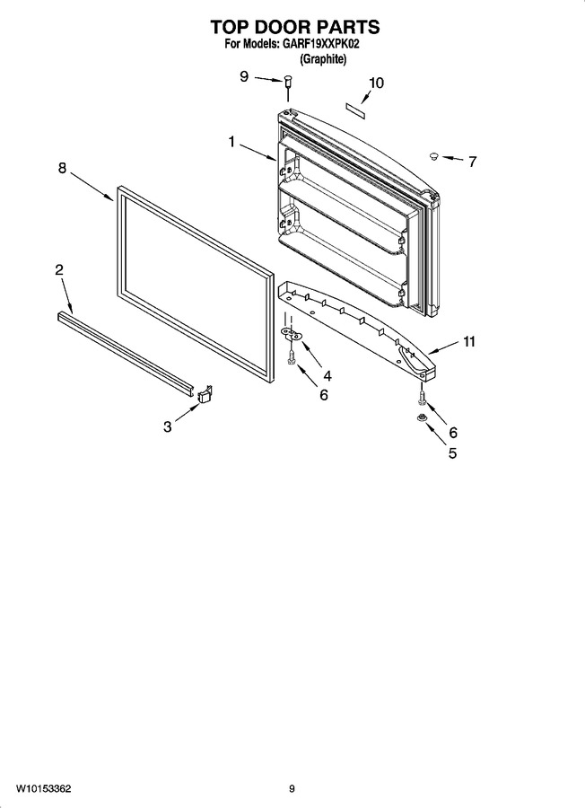 Diagram for GARF19XXPK02