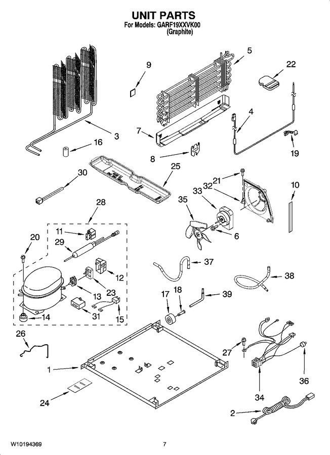 Diagram for GARF19XXVK00