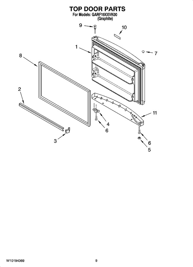 Diagram for GARF19XXVK00