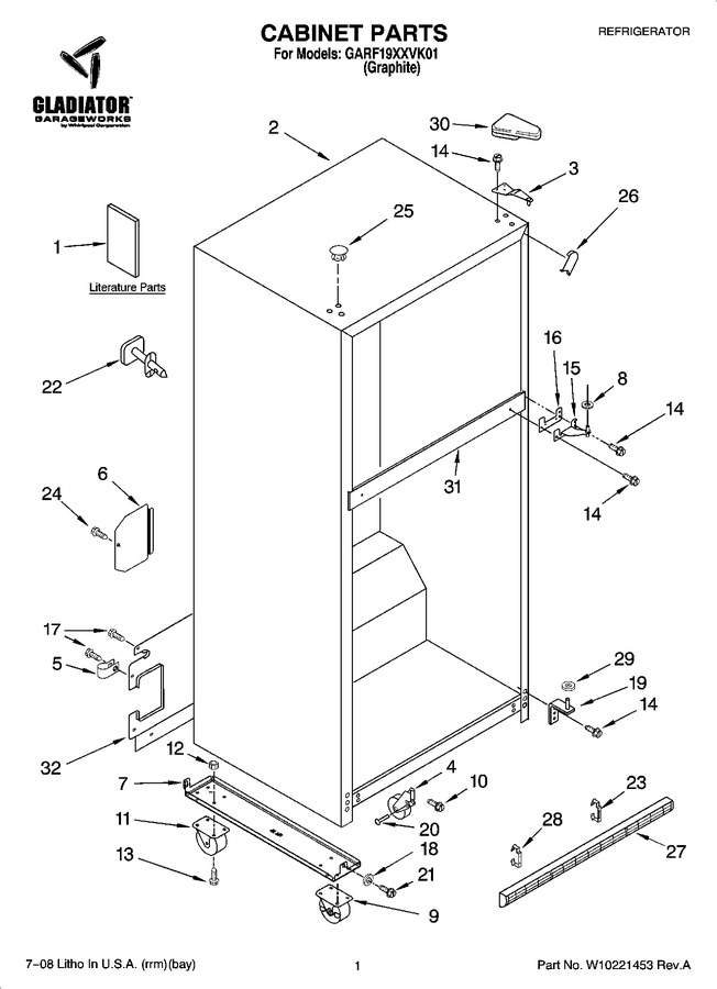 Diagram for GARF19XXVK01