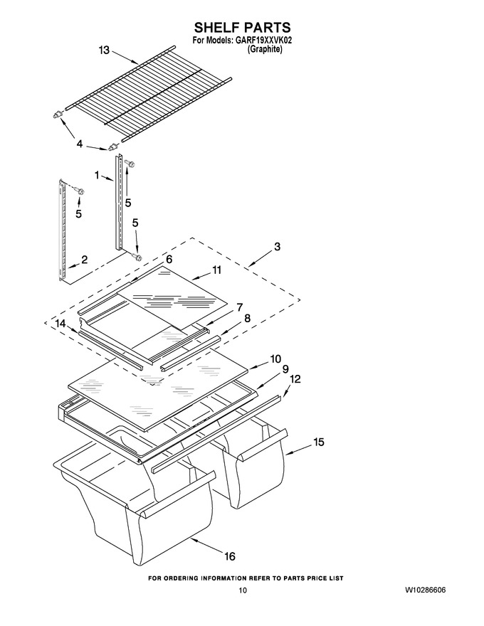 Diagram for GARF19XXVK02
