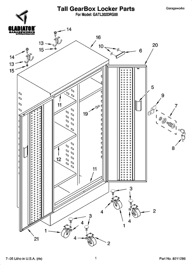Diagram for GATL302DRG00