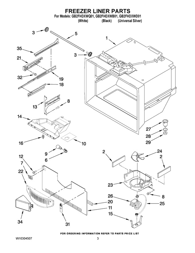 Diagram for GB2FHDXWB01