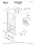 Diagram for 01 - Cabinet Parts
