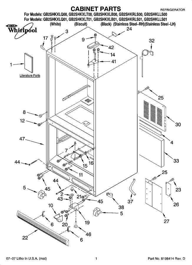 Diagram for GB2SHKXLB00
