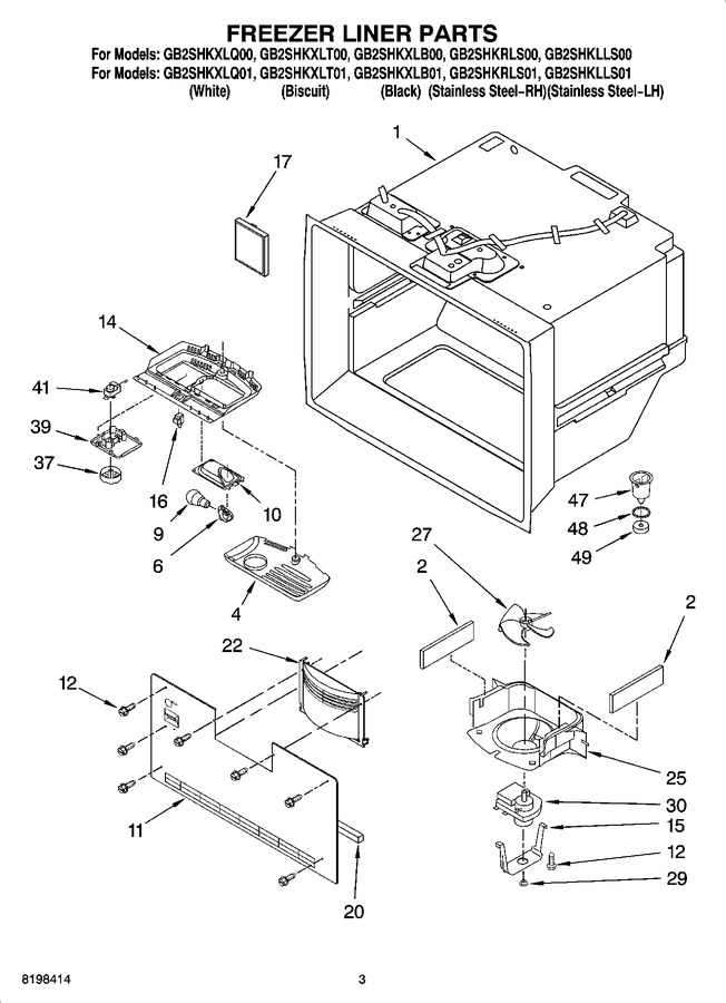 Diagram for GB2SHKXLQ01