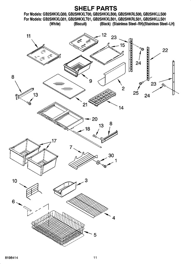 Diagram for GB2SHKXLB00