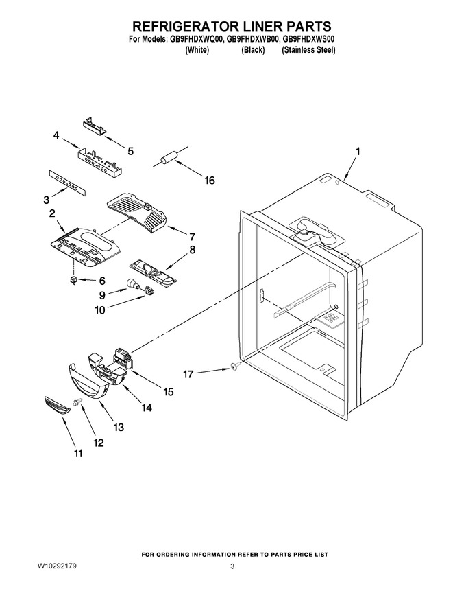 Diagram for GB9FHDXWB00