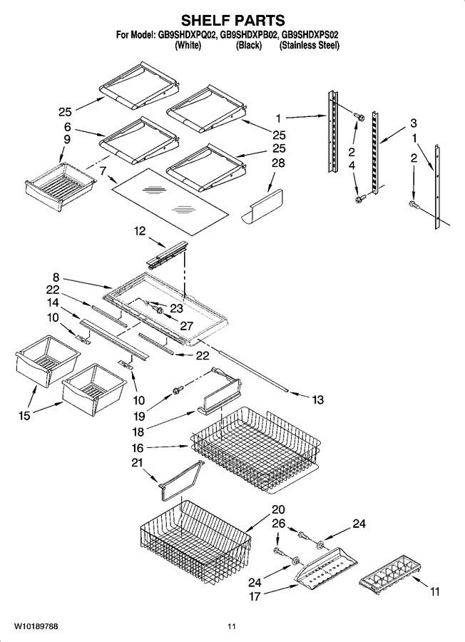 Diagram for GB9SHDXPB02