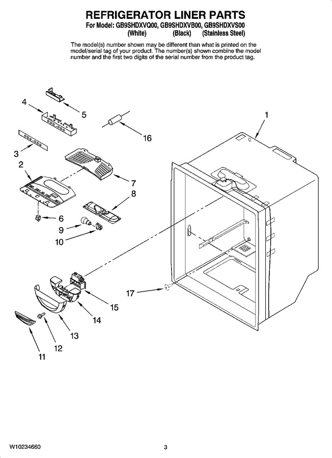 Diagram for GB9SHDXVS00