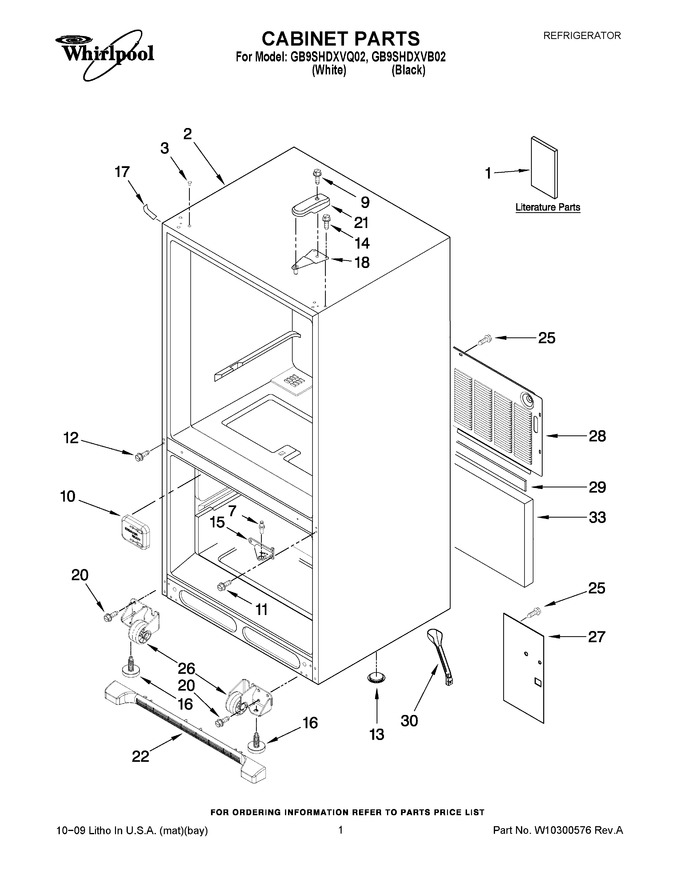 Diagram for GB9SHDXVB02