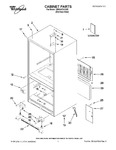 Diagram for 01 - Cabinet Parts
