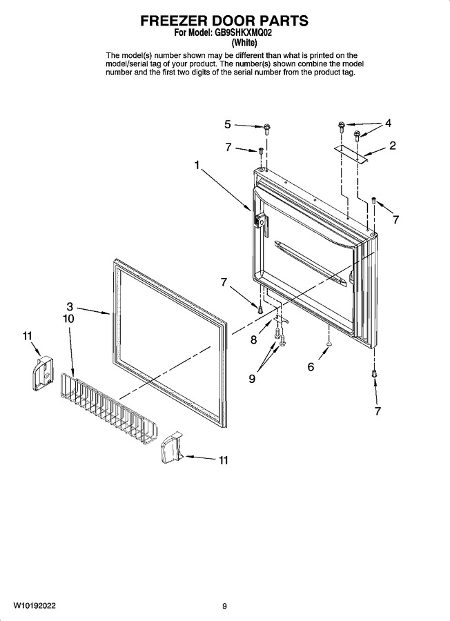 Diagram for GB9SHKXMQ02