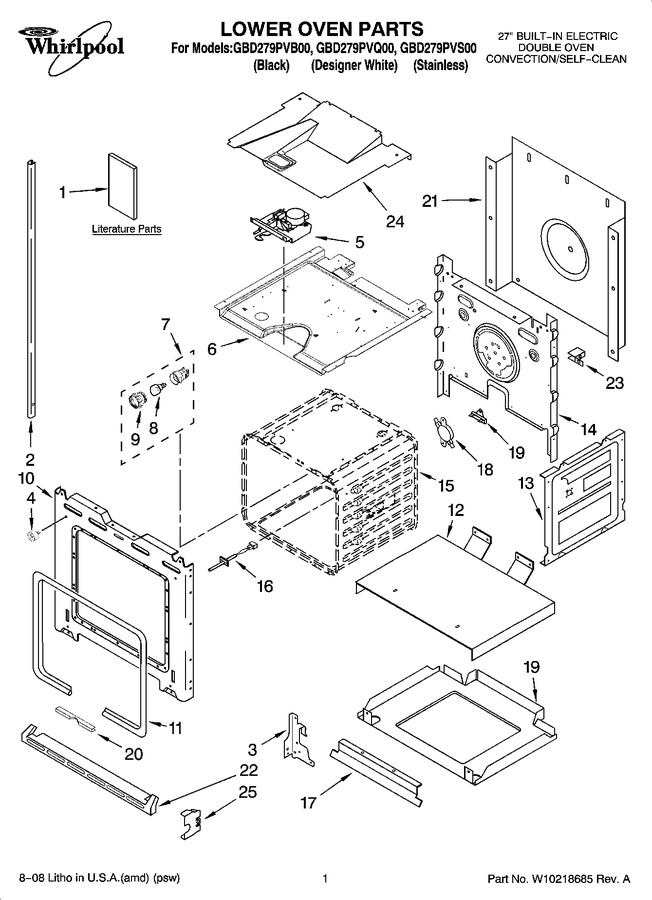 Diagram for GBD279PVS00
