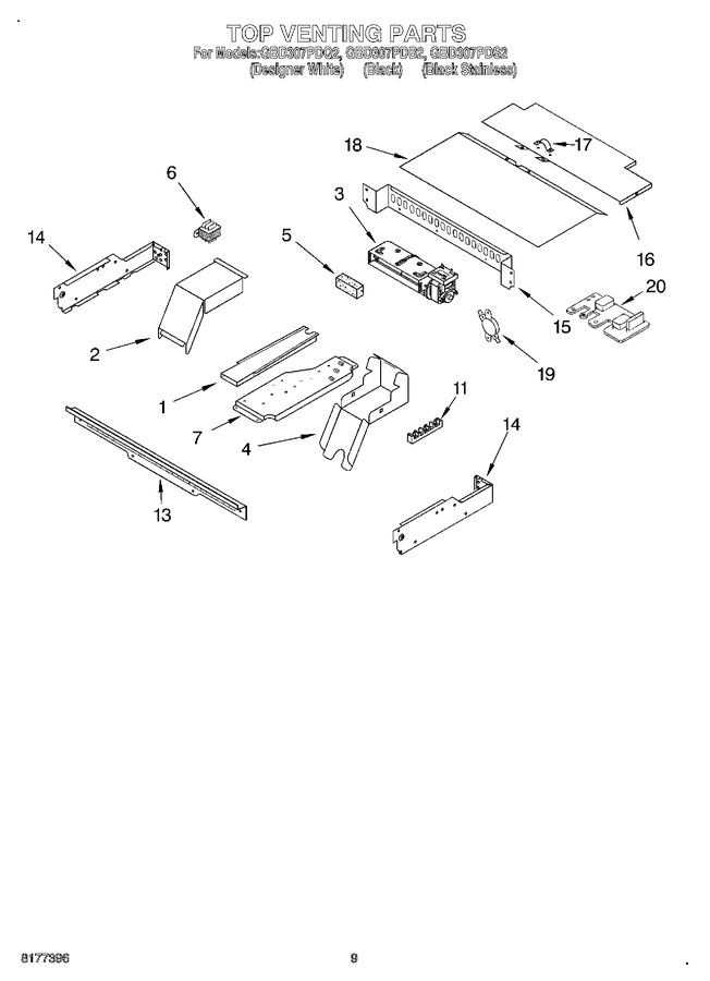 Diagram for GBD307PDQ2