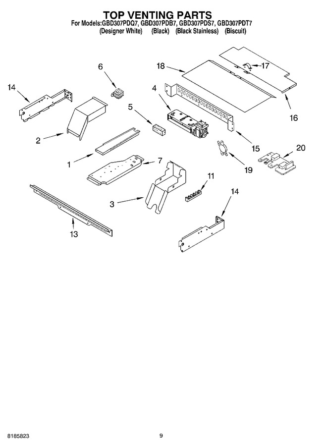 Diagram for GBD307PDS7