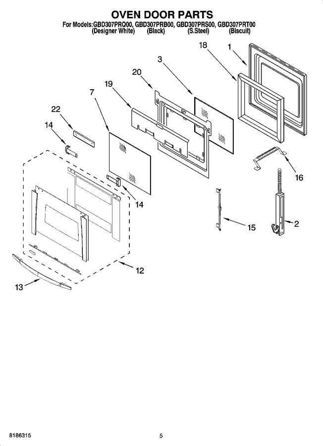 Diagram for GBD307PRB00