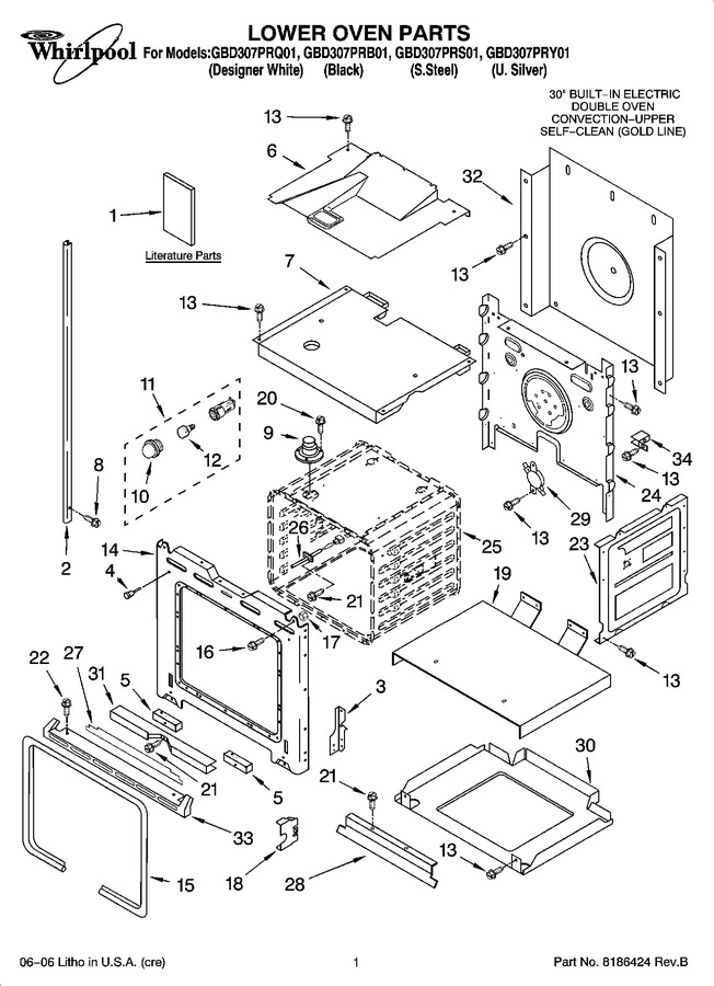 Diagram for GBD307PRB01