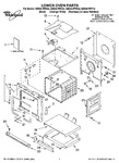 Diagram for 01 - Lower Oven Parts