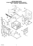 Diagram for 02 - Upper Oven Parts
