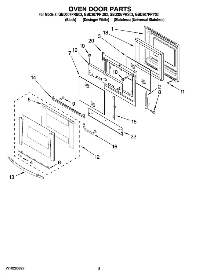 Diagram for GBD307PRQ03