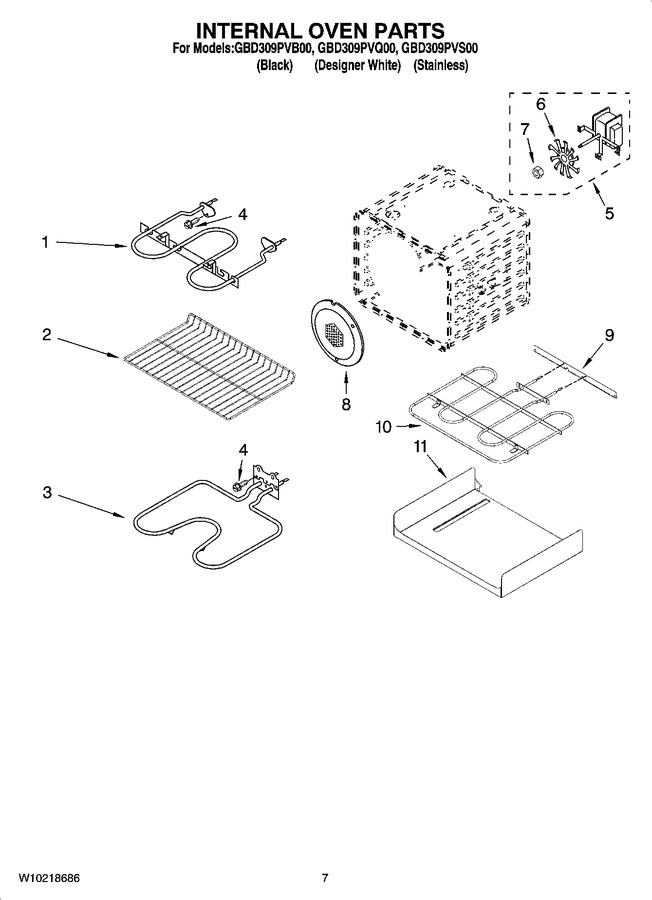 Diagram for GBD309PVQ00