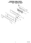 Diagram for 06 - Control Panel Parts