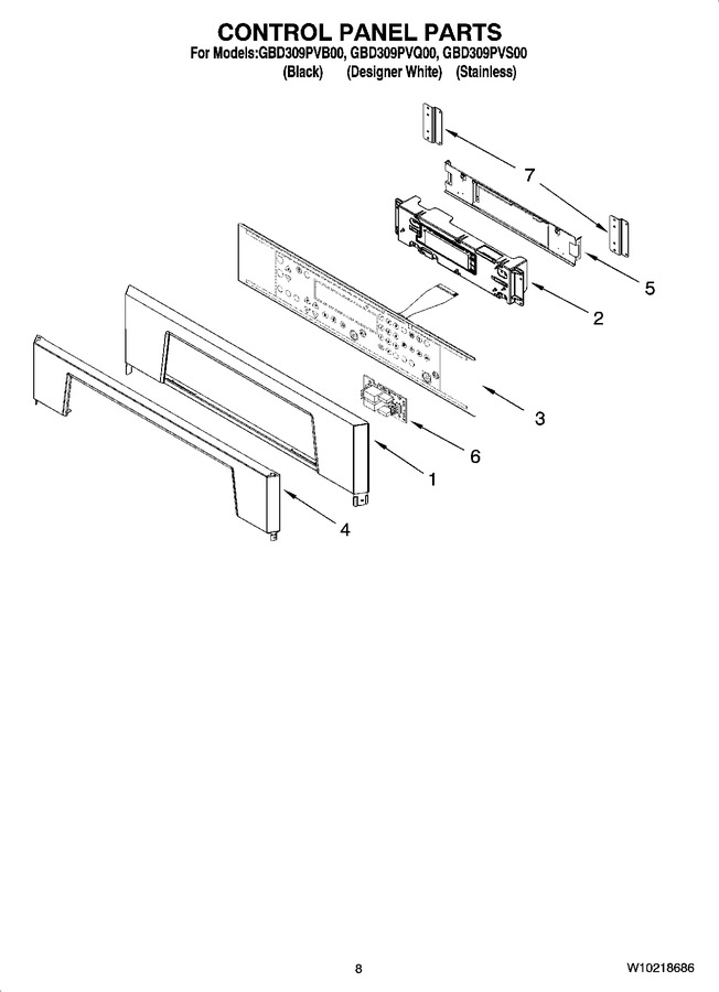 Diagram for GBD309PVQ00