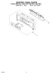 Diagram for 02 - Control Panel Parts