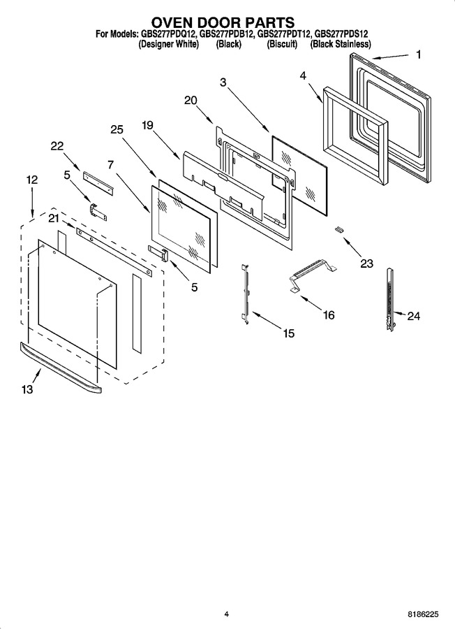 Diagram for GBS277PDQ12
