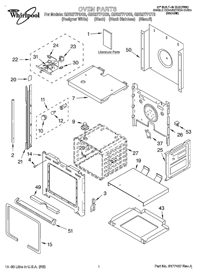 Diagram for GBS277PDQ3