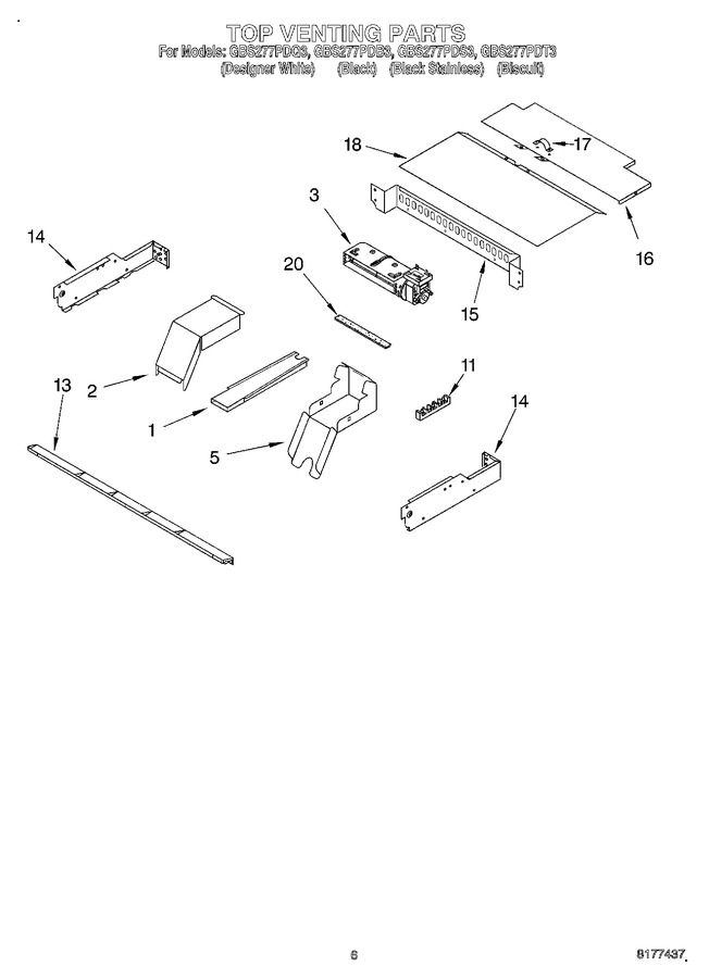 Diagram for GBS277PDQ3