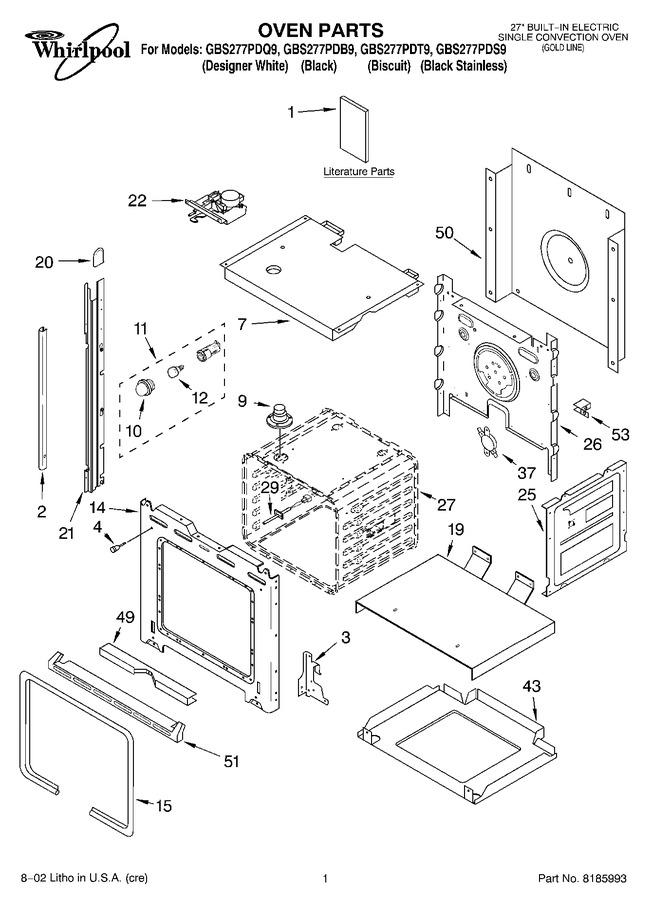 Diagram for GBS277PDQ9