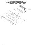 Diagram for 02 - Control Panel Parts